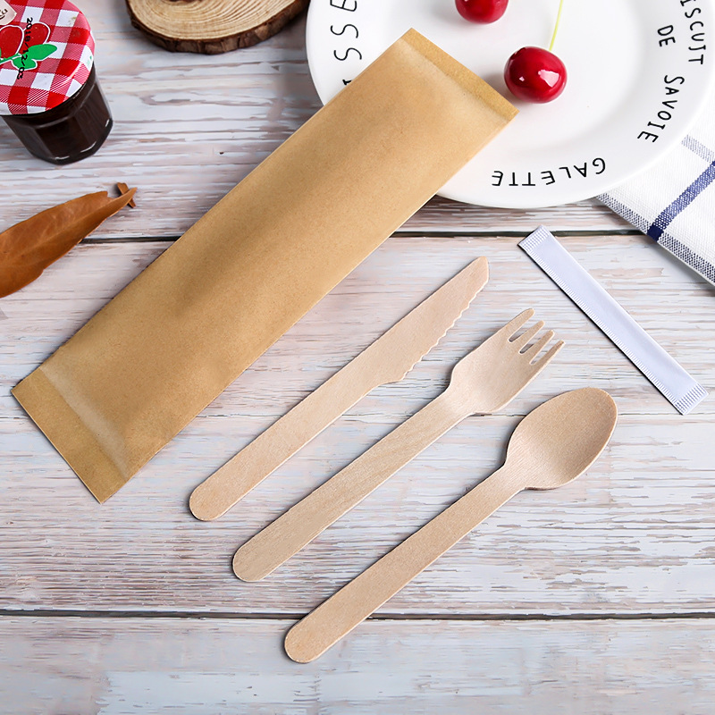 wooden cutlery